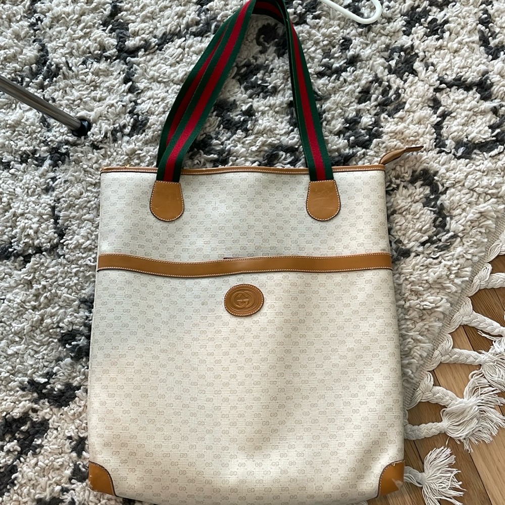 Large Gucci Tote Vintage